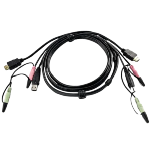 ATEN 1.8M USB HDMI KVM Cable with Audio 2L-7D02UH