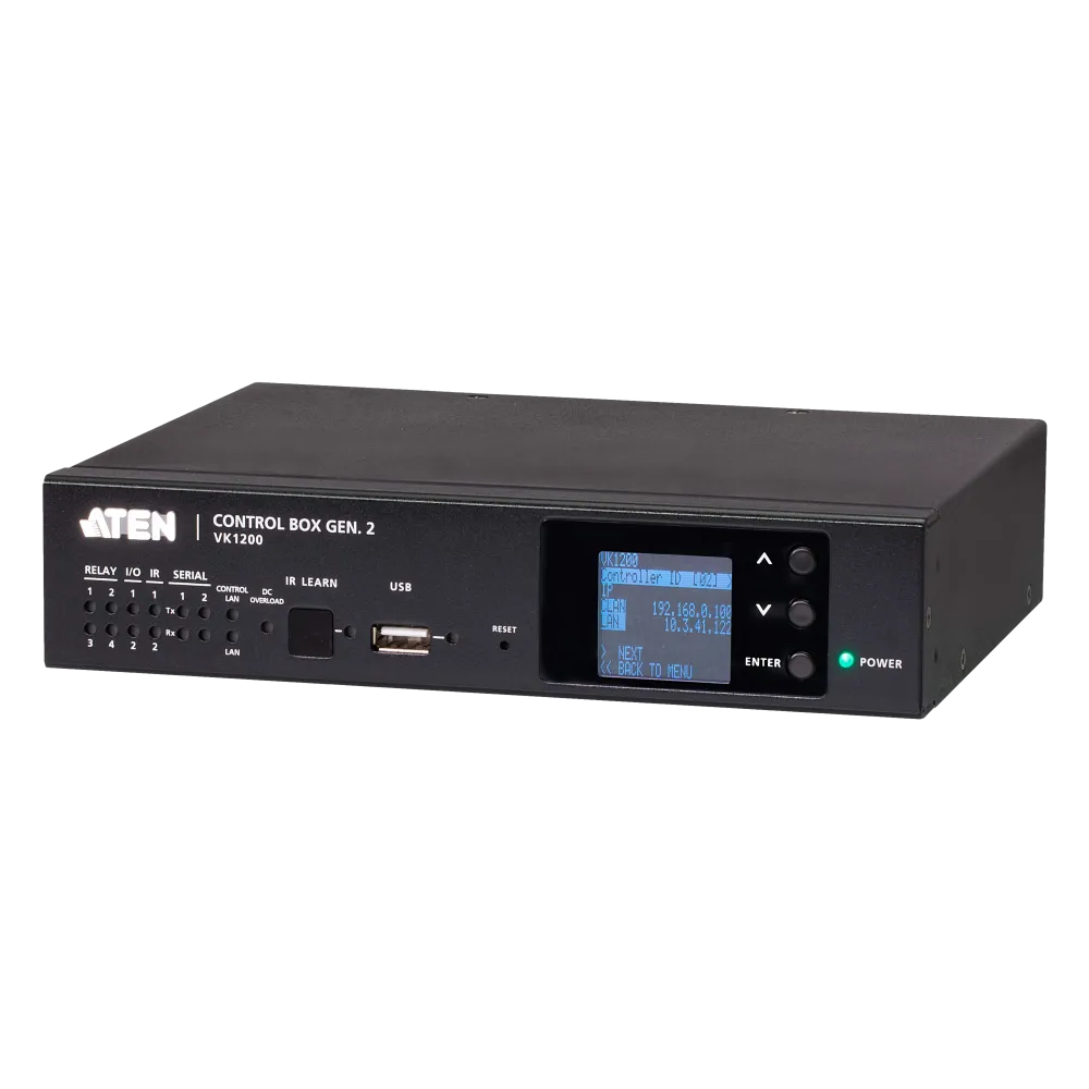 ATEN Control System - Compact Control Box Gen. 2 with Dual LAN VK1200 - Image 3