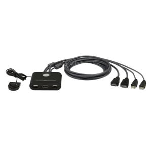CS22HF 2-Port USB FHD HDMI Cable KVM Switch