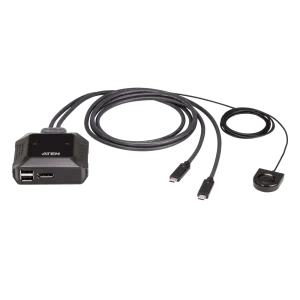 US3312  2-Port USB-C 4K DisplayPort KVM Switch